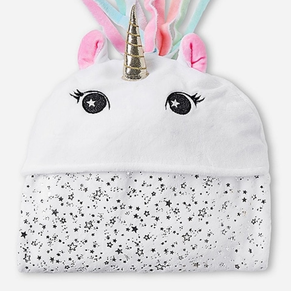 Unicorn Blanket with Hoodie